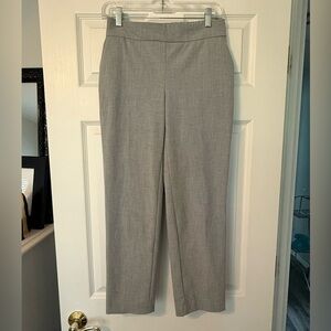 Hilary Radley Light Gray Cropped Pants